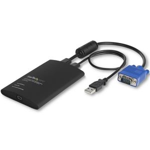 StarTech.com KVM-console-naar-laptop USB 2.0 draagbare Crash-kaartadapater met bestandsoverdracht &