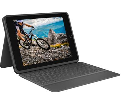 Logitech Rugged Folio toetsenbord voor mobiel apparaat QWERTY Brits Engels Grafiet USB Type-C