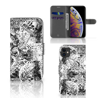 Telefoonhoesje met Naam Apple iPhone 11 Skulls Angel