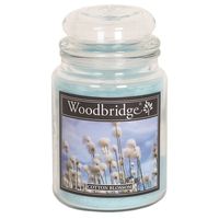 Woodbridge Geurkaars in Glas 'Cotton Blossom' - 565 gram - thumbnail