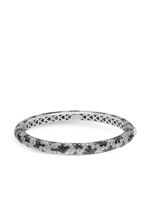 LEO PIZZO bracelet Leopard en or blanc 18ct orné de diamants - Argent