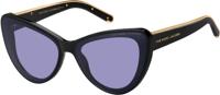 Marc Jacobs zonnebril cat eye dames zwart/goud/paars (449/S)