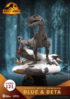 Jurassic World: Dominion D-Stage PVC Diorama Blue & Beta 13 Cm - thumbnail