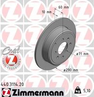 Remschijf Coat Z 440311420