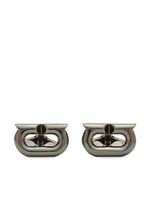 Ferragamo boutons de manchette Gancini - Gris - thumbnail