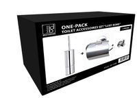 Best-Design One-Pack toilet accessoires set Luxe-Rome - thumbnail