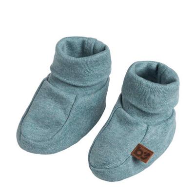 Baby's Only Melange slofjes mt 1 stone green Baby's Only Melange slofjes mt 1 stone green