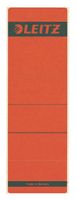 Rugetiket Leitz breed/kort 62x192mm zelfklevend rood