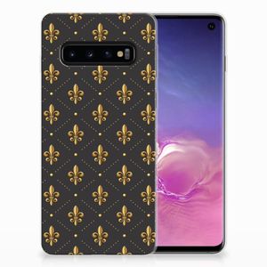 Samsung Galaxy S10 TPU bumper Franse Lelie