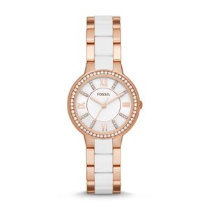 Horlogeband Fossil ES3561 Roestvrij staal (RVS) Rosé 14mm