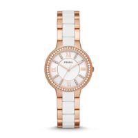 Horlogeband Fossil ES3561 Roestvrij staal (RVS) Rosé 14mm