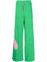 Natasha Zinko pantalon de jogging Terry Bunny - Vert