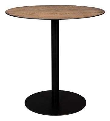 Dutchbone Ronde Bistrotafel 'Braza' 75cm, kleur Bruin
