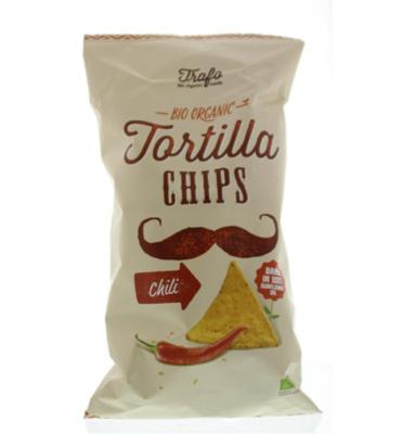 Trafo Trafo Tortilla Chips Chili Bio (200g) Trafo Trafo Tortilla Chips Chili Bio (200g)
