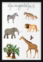 POSTERS - Jungle dieren