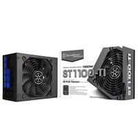 SilverStone Technology ST1100-TI v1.1, Strider Titanium serie, 1100W 80 Plus Titanium ATX fluisterstille pc-voeding met 135 mm ventilator, 100% modulair, SST-ST1100-TI v1.1