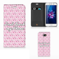 Huawei Y5 2 | Y6 Compact Design Case Flowers Pink DTMP