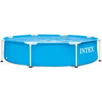 Intex Opzetzwembad - metalen frame - Ø244cm