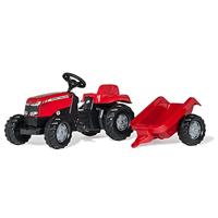 ROLLY TOYS S2601230 Massey Ferguson Tractor en Aanhangwagen