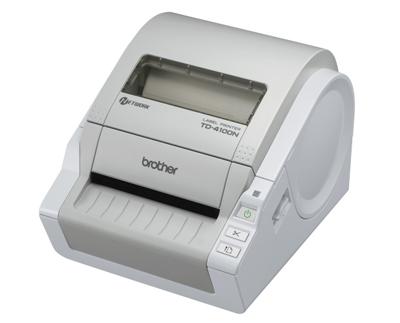 Brother TD-4100N Labelprinter Thermisch 300 x 300 dpi Etikettenbreedte (max.): 102 mm USB, RS-232, LAN Brother TD-4100N Labelprinter Thermisch 300 x 300 dpi Etikettenbreedte (max.): 102 mm USB, RS-232, LAN