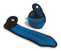 RS Sports polsgewichten l neopreen l 1 kg l blauw zwart - thumbnail