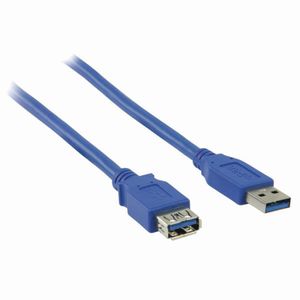 Nedis CCGB61010BU20 Usb 3.0-kabel A Male - A Female 2,0 M Blauw