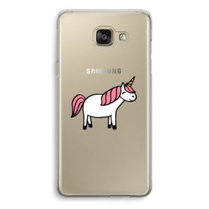 Eenhoorn: Samsung Galaxy A5 (2016) Transparant Hoesje