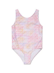 Off-White Kids maillot de bain Off Stamp - Blanc