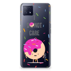 OPPO A53 5G | OPPO A73 5G Siliconen Case Donut Roze