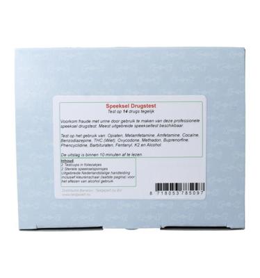 Speeksel drugstest 14