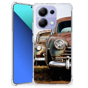 Xiaomi Redmi Note 13 4G Anti-shock Hoesje met foto Vintage Auto