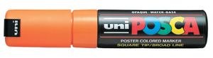 uni-ball Paint Marker op waterbasis Posca PC-8K fluo oranje