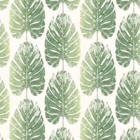 Evergreen Behang Monstera Leaves Wit En Groen