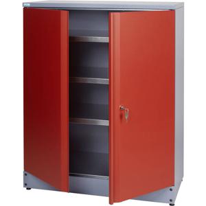 Hoge kast 110 cm rood Küpper 71692 (b x h x d) 91 x 110 x 45 cm