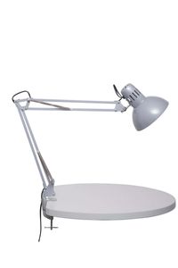 Maul MAULstudy 8230595 Klemlamp Spaarlamp E27 60 W Zilver