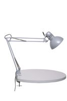 Maul MAULstudy 8230595 Klemlamp Spaarlamp E27 60 W Zilver - thumbnail