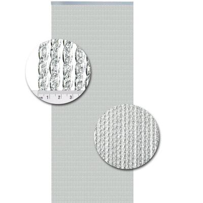 Vliegengordijnenexpert Vliegengordijn - 92 x 210 cm - Venetie Transparant Op het kozijn