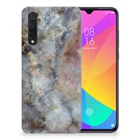 Xiaomi Mi 9 Lite TPU Siliconen Hoesje Marmer Grijs