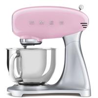 Smeg SMF02PKEU mixer Staande mixer Roze, Zilver 800 W