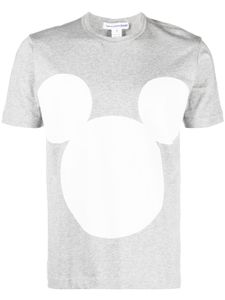 Comme Des Garçons Shirt t-shirt en coton à imprimé Mickey Mouse - Gris