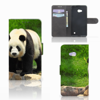 Microsoft Lumia 640 Telefoonhoesje met Pasjes Panda