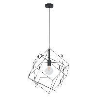 Eglo Zwarte hanglamp Straiton 43359