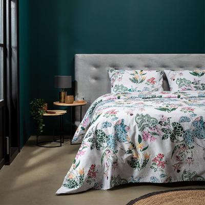 Presence Mozaik Flowers Dekbedovertrek - 200 x 220 cm 2-persoons (200 x 220 cm + 2 kussenslopen) Dekbedovertrek