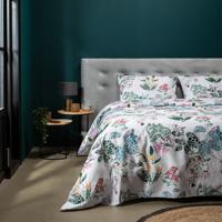 Presence Mozaik Flowers Dekbedovertrek - 200 x 220 cm 2-persoons (200 x 220 cm + 2 kussenslopen) Dekbedovertrek
