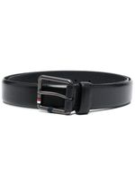 Tommy Hilfiger ceinture en cuir à plaque logo - Noir - thumbnail