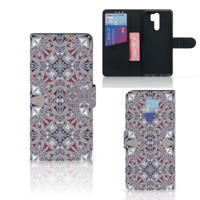 Xiaomi Redmi 9 Bookcase Flower Tiles