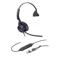 Yealink Headset UH46 Mono Teams USB-C/A - Headset - Mono (1308184)