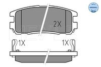 Remblokkenset, schijfrem 0252187514W - thumbnail