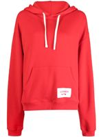 Charles Jeffrey Loverboy hoodie en coton à patch logo - Rouge