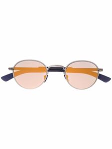 Mykita lunettes de soleil Quince à monture ronde - Argent